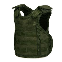 Couverture de bouteille de bière tactique mini-bière gilet en conserve boisson bière de bière personnalisée décor de bar molle