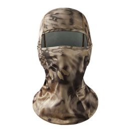 Masques de camouflage tactiques, chapeau de cyclisme en plein air, chasse, cagoule, couvre-tête, enveloppe de l'armée, masque complet