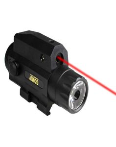 Camping Tactical AR15 Tourle laser lampe de poche avec la lampe de poche combo à vue laser rouge 2028549