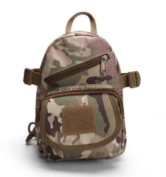 Bolsa de pecho táctica portátil al aire libre senderismo acampar viajar paquetes de hombro impermeable Oxford bolsas de lona CS caza Molle airsoft Crossbody bolsa