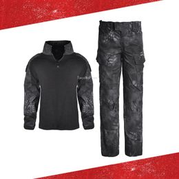 Tactische Kleding Voor Kinderen Militaire Camouflage Paintball Cs Wargame Uniformen Combat Schieten Kinderen Jacht Sets