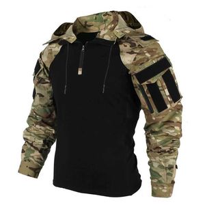 Abrigos tácticos Ejército de EE. UU. CP camuflaje Multicam camiseta de combate militar hombres camisa táctica Airsoft Paintball Camping ropa de caza zln231114