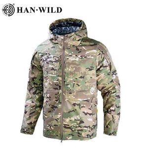 Tactical Coats Winter Tactical Jacket Heat Reflective Jackets Warm Combat Cotton Coat Army Softair Coats Multicam Thermal Hiking Hunt Clothes zln231114