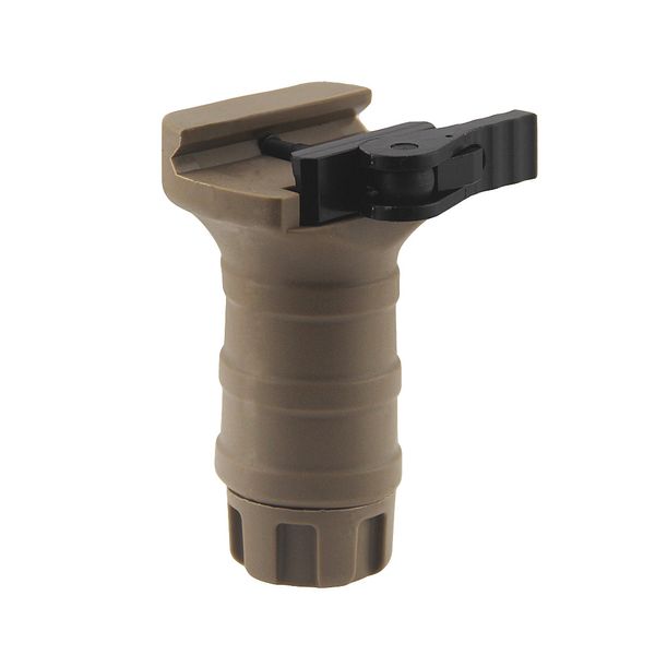 Empuñadura táctica compacta Foregrip, desmontaje rápido, empuñadura de polímero reforzado Vertical Td para Rifle de caza M4 M16 Ar15, compatible con riel de 20mm