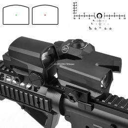Vue tactique D-EVO à double amélioration CMR-W Rifle Rifle Scope 6x20 Magnificateur avec LCO Green Dot Set Set Reflex Sights