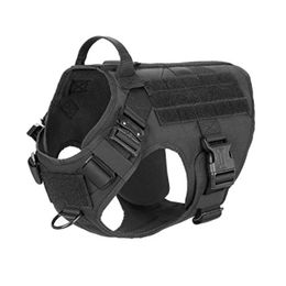 Tactical Dog Harness Military K9 Training Hondenharnas voor grote Duitse herderhondenaccessoires voor wandelwandeltraining