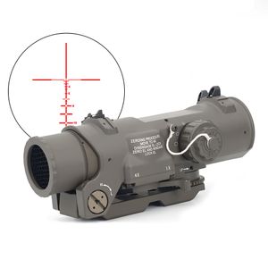 Tactique DR 1-4X Portée Gen3 Mil Spec Version Réplique Parfaite Avec Marquage Original Complet Pour Airsoft Chasse Firemars Riflescope