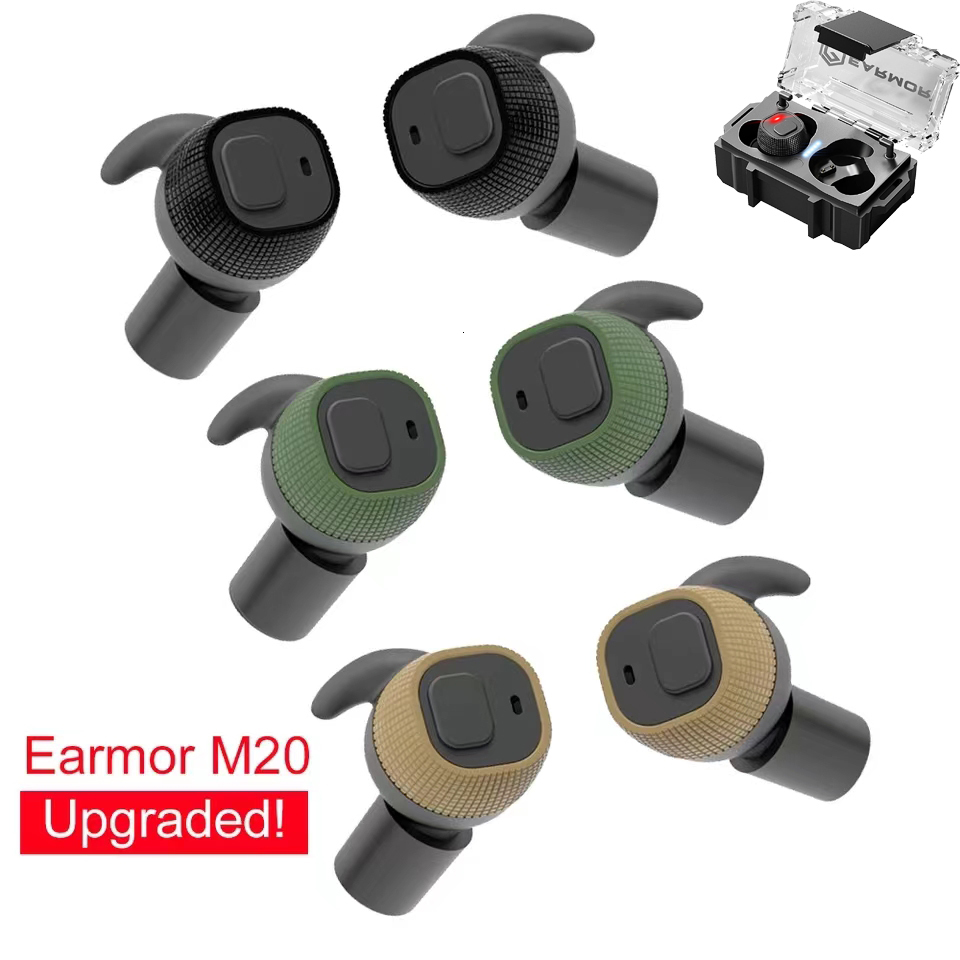 Écouteur tactique Earmor M20 MOD3 casque tactique bouchons d'oreilles anti-bruit électroniques antibruit pour la protection auditive de tir 230608