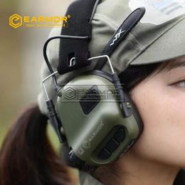 Auriculares tácticos EARMOR Auriculares tácticos M31 MOD4 Orejeras con cancelación de ruido Auriculares militares antiruidosos NRR 22dB 230906