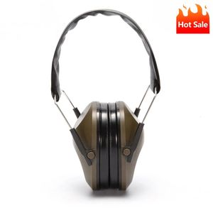 Auriculares tácticos TAC 6S Antiruido Audio Disparo Auriculares Tapones para los oídos Orejeras electrónicas acolchadas suaves para deportes Caza Deportes al aire libre 231113