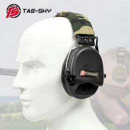 Tactische Oortelefoon TACSKY SORDIN IPSC Versie Headset Gehoorbescherming Airsoft Schieten Elektronische Jacht Hoofdtelefoon 231113