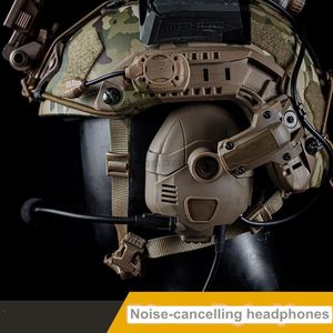 Tactische Oortelefoon Tactische Bluetooth Ruisonderdrukking Headset voor OPS Core ARC en Wendy M-LOK Helm Jacht Schieten Oplaadbare Tuning 230621