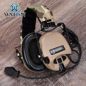 Écouteur tactique WADSN casque Sordin MSA Softair Communication réduction du bruit écouteur extérieur Interflow tactique chasse tir casque 230906