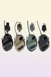 Tactische elektronische schietpartijen Anti-ruis hoofdtelefoon Geluidsversterking Hoorbescherming Helmhokheadset Accessoires8037949