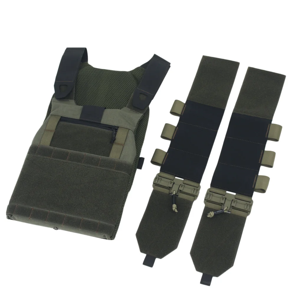 Tactical FCSK 2.0 Vest Military Hunting Airsoft Combat Vest Quick Release Elastic Cummerbund Vest With 5.56 Magazine Pouch