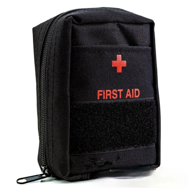 Trousse de premiers soins tactique utilitaire d'équipement médical sac de taille paquet de survie en nylon socle extérieur survie