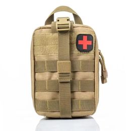 Tactische EHBO -kits Medical Bag Emergency Outdoor Army Hunting Car Emergency Camping Survival Tool Military EDC Pouch