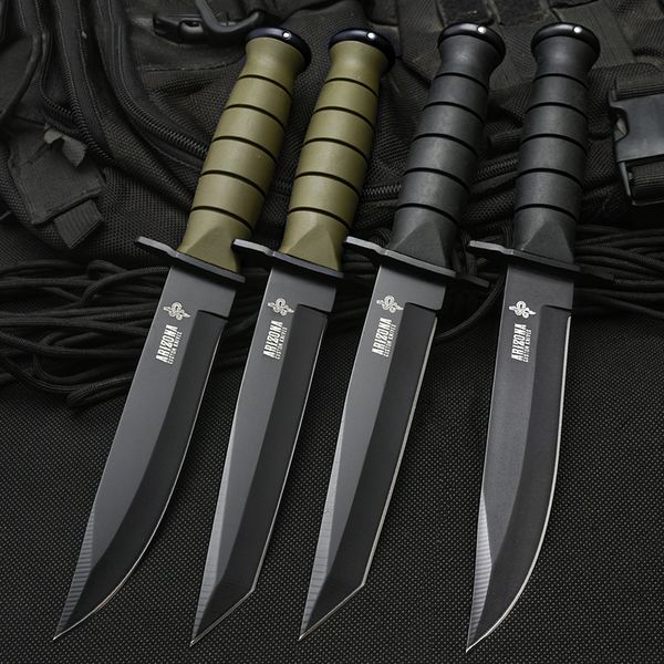 Couteau de chasse à lame fixe tactique 8CR13mov Blade en acier camping outils d'autodéfense en plein air