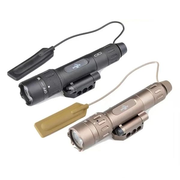 Louilles de poche tactique Scopes WMX200 La lumière tactique explose les lumières LED d'éclairage extérieur clignotant la torche Gao liuming avec la queue de rat et la tête de la couronne