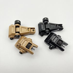 Accessoires tactiques, ensemble de visée avant et arrière rabattable pour Rail Picatinny RIS /RAS AR15 de 20mm, sauvegarde décalée, Transition rapide