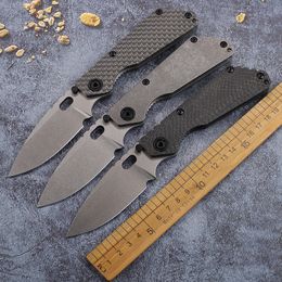 Tactical folding D2 blade titanium handle camping hunting outdoor fishing survival knife EDC tool knife