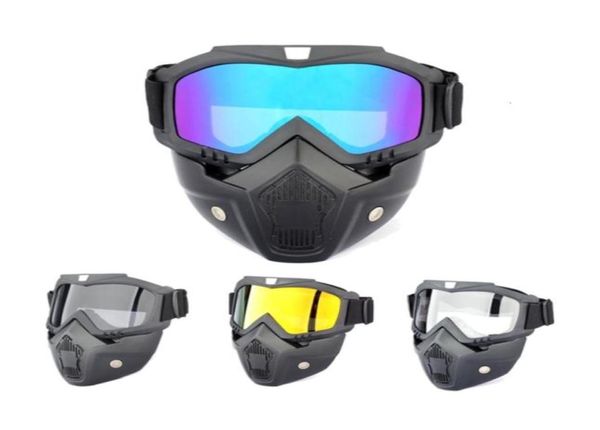 Tactical Full Face Goggles Kids Water Soft Ball Paintball Airsoft CS Toys Guns tirant des jeux Protection pour Nerf Windproof Mask182939842