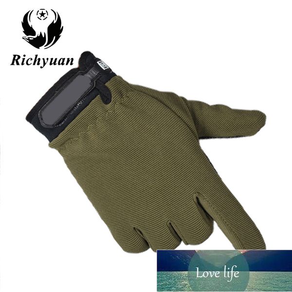 Gants tactiques Antidérapant Armée Militaire Vélo Airsoft Motocycel Tir Paintball Work Gear Camo Demi Doigt Gants Prix usine conception experte Qualité Dernières