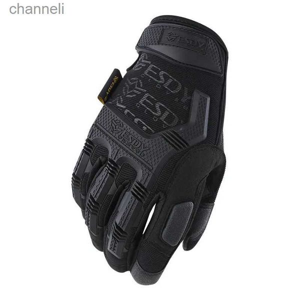 Guantes tácticos Venta caliente Cs Al aire libre Camping Escalada Ciclismo Dedo completo Senderismo Deportes Entrenamiento Hombres Mujeres Mitones YQ240328