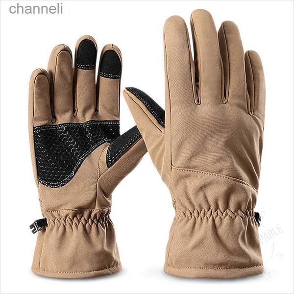 Gants tactiques LeisonTac hiver hommes femmes écran tactile thermique pour le travail en plein air cyclisme pêche ski chasse moto YQ240328