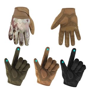 Gants tactiques Sports de plein air Moto Cyclisme Gants Airsoft Tir Chasse Full Finger Camouflage Écran Tactile NO08-093