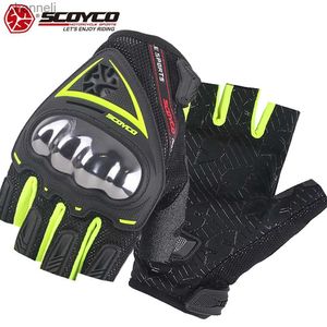 Tactische Handschoenen SCOYCO Mens Motorcycle Outdoor Bescherming Sport Training Rijden Antislip Bergbeklimmen Fiets YQ240328