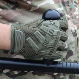 Gants tactiques sport doigt complet protection alpinisme en plein air antidérapant moto équitation écran tactile gant de combat YQ240328