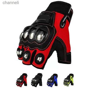 Tactische Handschoenen Staal Veiligheid Outdoor Fietsen Handschoen Man Boksbeugel Motorracen Fiets Sport Beschermende Uitrusting Zelfverdediging YQ240328