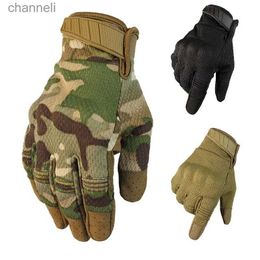 Gants tactiques tactiques écran tactile tous les doigts maille respirant moto hors route équipement de Camping de protection YQ240328