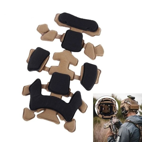 Casque tactique Cascoire en mousse de mousse Généralités Généralités AirSoft Paintball Casque Protecteur PAD PAD POUR FAST