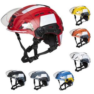 Tactical Helmets 2023 FMA EX SAR Helmet Visor Emergency Rescue Fire Lightweight Adjustable Helmet 230715