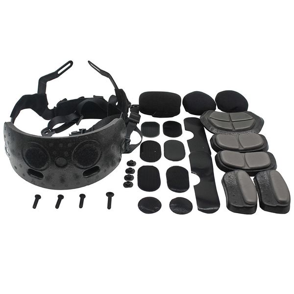 Casques tactiques ACH Occ Dial Liner Kit Système de casque réglable Sangle de suspension intérieure pour MICH FAST Airsoft 230726