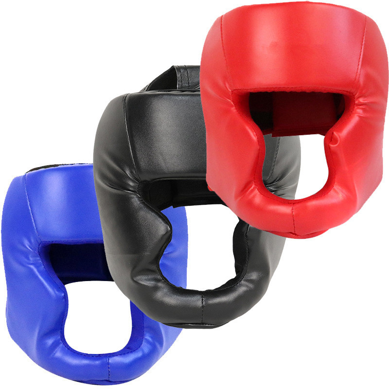 Tactical Helmets Boxing Headgear for Children Adults PU Karate Muay Thai Guantes De Boxeo Free Fight MMA Sanda Training Safety Helment 230726