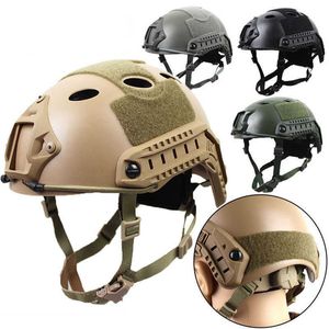 Tactische Helmen FAST KEVLAR Militaire Tactische Helm Accessoires Leger Helm Airsoft Buitensporten Schieten Paintball AccessoiresHKD230628