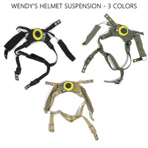 Casques tactiques adaptés à l'équipe Wendy, système de Suspension suspendu, sangle de lanière pour accessoires FAST MICH 231113