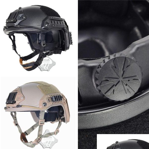 Casques tactiques FMA Maritime Casque ABS DE BK FG CAPACETE AIRSOFT POUR PAINBALL TB815 814 816 Cycling 230713 Drop Delivery Gear Equip Otasv