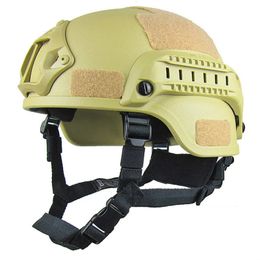 Casques tactiques casque ventilateur militaire lunettes spéciales Guide Camouflage Combat émeute Cosplay 231113