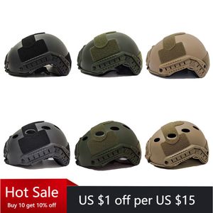 Tactische Helmen Hoge Kwaliteit Sport Beschermende Paintball Wargame Helm Leger FAST Fietsen 230715