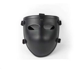 Tactische Helmen IIIA.44 Kogelvrij Masker Half Gezicht Tactische Helm Kogelvermijding Bescherming En Doornbestendig PE Aramide GezichtsschermHKD230628