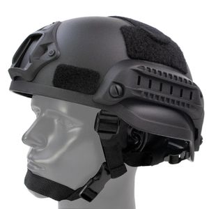 Tactische helmen MICH 2002 gevechtsbeschermende helm met zijrail NVG-montage 231113