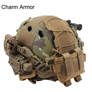 Tactical Helmets Military Pouch MK2 Battery Case For Helmet Airsoft Hunting Camo Combat FAST Balance Bags 231113