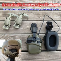 Casques tactiques Casque tactique Adaptateur de rail ARC Wendy Casque pour audition tactique Annulation du bruit Casque de sport de tir électroniqueHKD230628