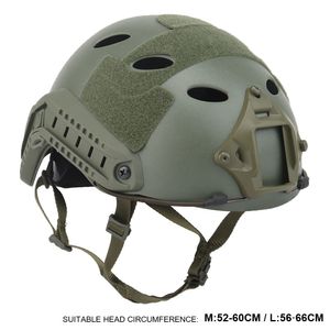 Casques tactiques Casque militaire tactique Airsoft Assault Combat Rapide PJ Type Casque Paintball Tir Extérieur Vélo Vélo Casque De Protection 230628