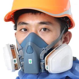 Capot tactique 7502 masque anti-poussière industriel 3200 peinture en aérosol gaz sécurité travail respirateur avec filtre14098926191j