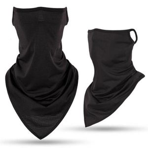 Tactische Kap Ademend Ijs Zijde Gezichtssjaal Bivakmuts Hals Cover Outdoor Sport Winddicht Stof Bandana Fiets Fietsen Motorfiets Sk296c